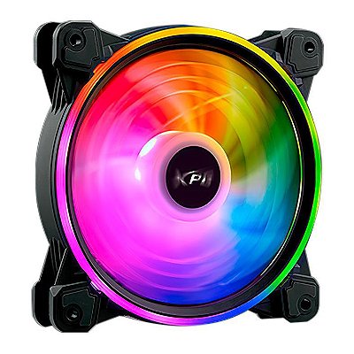 Cooler Fan XPG Hurricane 120MM ARGB PWM - HURRICANE120ARGBPWM-BKCWW