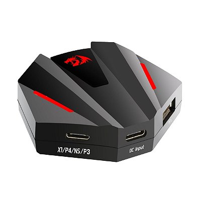 Adaptador De Teclado E Mouse Redragon Vulcan LED FPS PS5 PS4 Xbox One - GA250