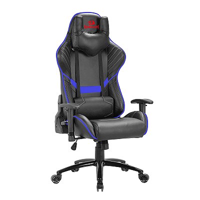 Cadeira Gamer Redragon Coeus C201 Preta E Azul - C201BB