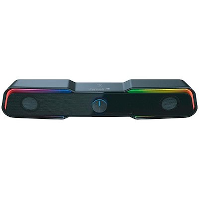 Soundbar Gamer Fortrek Hawk LED P2 Alimentação USB Para PC Preto - 73400