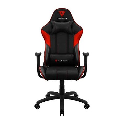 Cadeira Gamer ThunderX3 EC3 Com Almofadas Até 120kg Preto E Vermelho - EC3