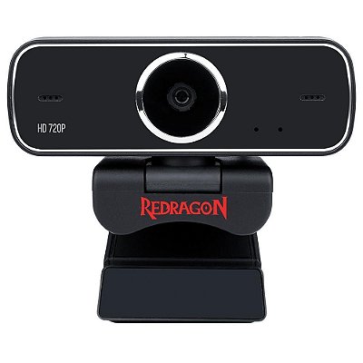 Webcam Redragon Streaming Fobos HD 720P Plug&Play 2 Microfones - GW600