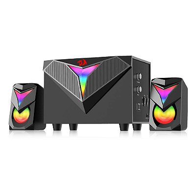 Caixa De Som Subwoofer Gamer Redragon Toccata RGB Potência 11w Rms USB 2.0 - GS700