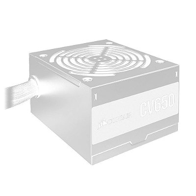 Fonte Corsair 650W CV 80Plus Bronze ATX12V PN  - CP 9020236-BR