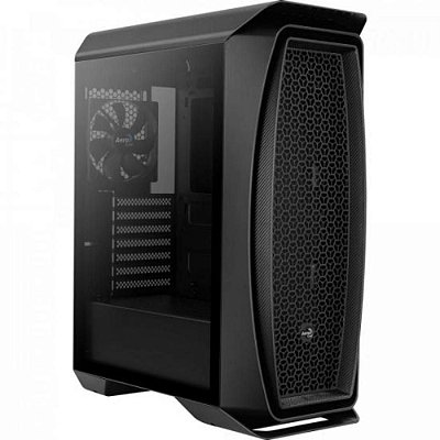Gabinete Gamer Aerocool Aero One ATX MidTower 1 Fan Vidro Temperado Preto - 70165