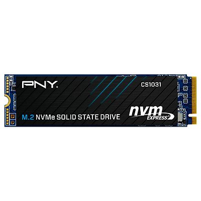 SSD PNY 1TB CS1031 M.2 2280 PCIe Gen3 x4 NVMe 1.4 Leitura 2400MB/s Gravação 1750MB/s - M280CS1031-1TB-CL