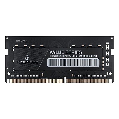 Memoria Gamer Para Notebook Rise Mode Value 16GB 2666MHZ DDR4 CL17 - RM-D4-16G-2666VN