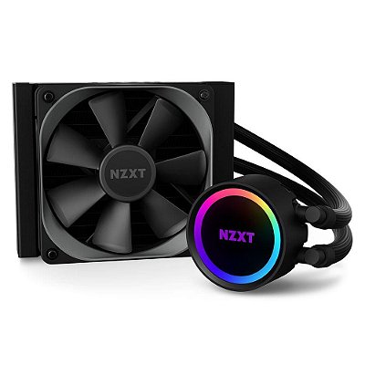 Water Cooler NZXT Kraken 120 RGB 120mm AMD/Intel Preto - RL-KR120-B1