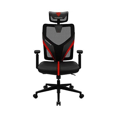 Cadeira Gamer ThunderX3 Yama1 Ergonômica 90°-135° 120kg Vermelha e Preto