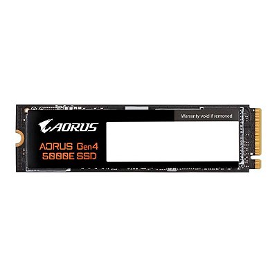 SSD Gigabyte Aorus Gen4 5000E 1TB PCI Express 4.0x4 NVMe 1.4 Leitura 5000MB/s - AG450E1024-G