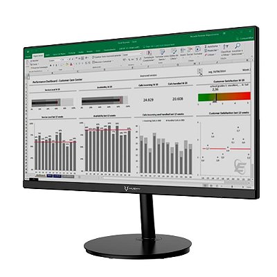 Monitor Husky Office 700 22" Full HD 100Hz VA HDMI VESA Preto - HOFC008