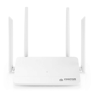 Roteador Smart Mesh Fast Ethernet Wi-Fi Positivo 100MB 2,4GHz/5GHz 50/60Hz Até 64 dispositivos