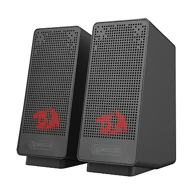 Caixa De Som Redragon Ranch 3W x2 6W 20kHz USB P2 - GS513