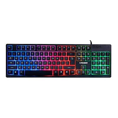 Teclado Gamer Kross Njord Membrana Led Com Fio USB - KE-KG105