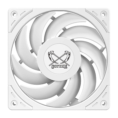 Cooley Fan Scythe Wonder Tornado 120mm 2500RPM Branca - WT1225FD25W-P