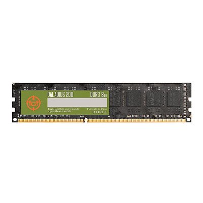 Memória Gamer TGT Galadius 200 8GB 1600MHz DDR3 C11 - TGT-GLD200-8GBV2
