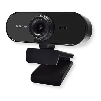 Webcam MD9 Full HD 2.0M 32FPS USB 2.0 Com Microfone Plug & play Preto - 9439