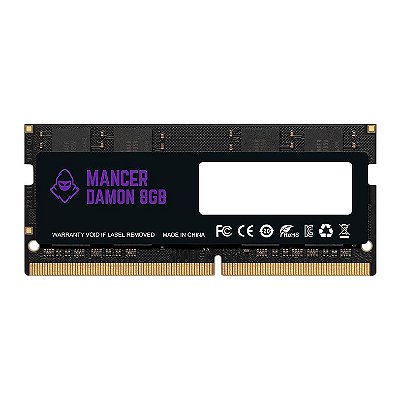 Memória Para Notebook Mancer Damon 8GB 2666MHz DDR4 C19 (1x8GB) - MCR-DMN-8GBV2
