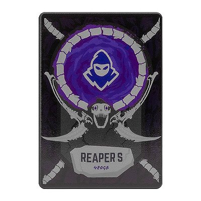 SSD Gamer Mancer Reaper S 480GB 2.5 Sata III 6GB/s Leitura 530MB/s Gravação 500MB/s - MCR-RPR480-OEM