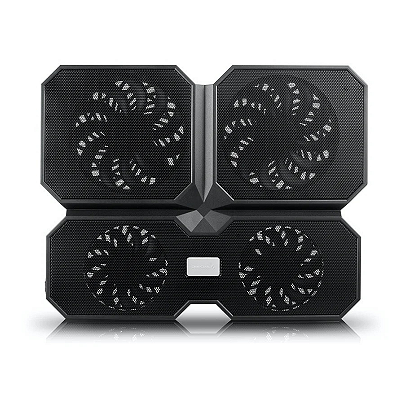 Suporte Para Notebook Deepcool Multi Core X6 Com 4 Fans 380x295mm Preto - DP-N422-MCX6