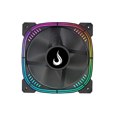 Cooler Fan Rise Mode Aura Pro ARGB 120mm Preto - RM-AU-ARGB-B