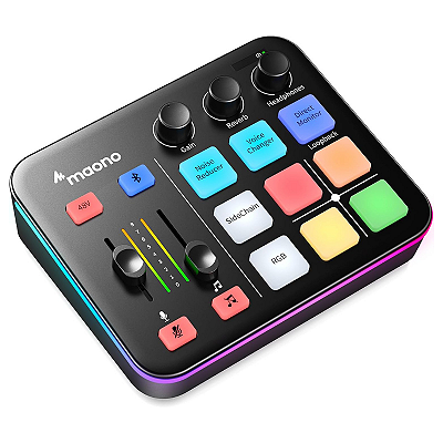 Mesa De Som Maono Caster G1 Neo RGB USB/Bluetooth 20Hz-20kHz - G1 Neo
