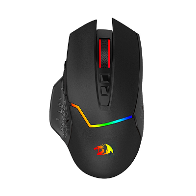 Mouse Gamer Redragon Mirage Pro Sem Fio 8000DPI 1000hz 8 Botões - M690-PRO