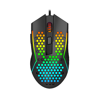 Mouse Gamer Redragon Reaping Plus 52000 DPI 1000hz PAW3395 Ambidestro - M987P-K V2