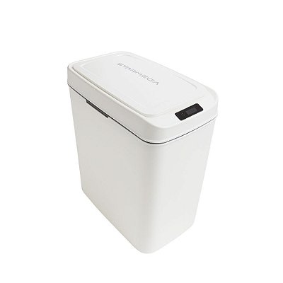 Lixeira Automática com Sensor Aproximação 15L Branco ST-808