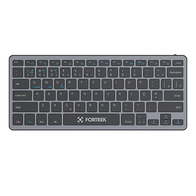 Teclado Office Fortrek Compact Bluetooth ABNT Preto - KB11