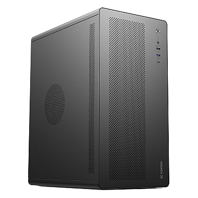 Gabinete Office Fortrek Premium Aço S/Fan Preto - GO22