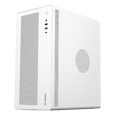 Gabinete Office Fortrek Premium Aço S/Fan Branco - GO22