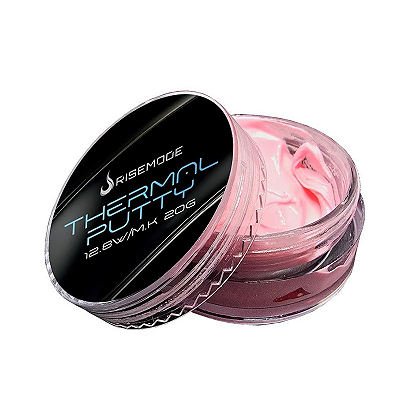 Massa térmica Rise Mode 12.8w/m.k 20g Rosa - RM-MT-12