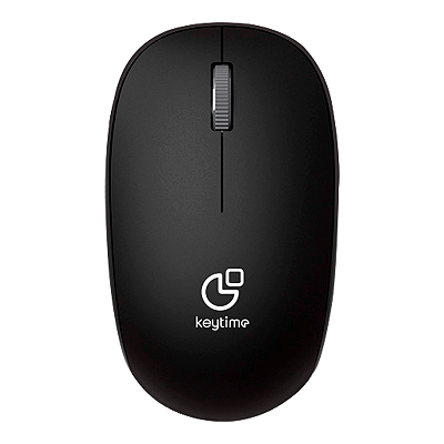 Mouse Keytime BestTeck Sem Fio 1.600DPI 2.4GHz USB2.0 Preto - KYT00007