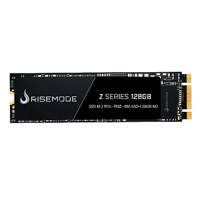SSD Rise Mode Z Series 128GB M.2 Leitura 1800MB/s Gravação 800MB/s - RM-SSD-128GB-M2
