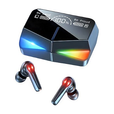 Fones de Ouvido Sem Fio Gamer Touch Bluetooth 5.3 Anti Ruído