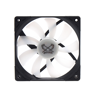 Cooler Fan Scythe Kaze Flex 120mm Slim RGB PWM 1800 RPM - KF1215FD18R-P