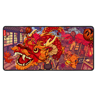 Mousepad Gamer Redragon Flick XL Speed Special Edition Do Dragão 400x900mm - P032