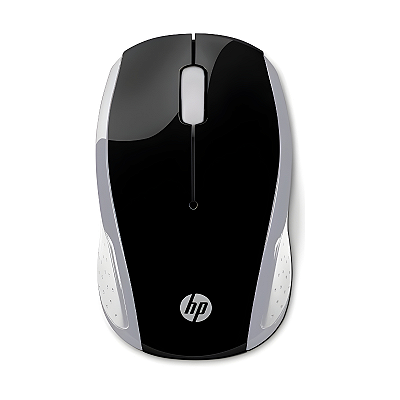 Mouse Office HP Sem Fio 2,4Ghz 1000DPI 3 Botões Preto - HP-200