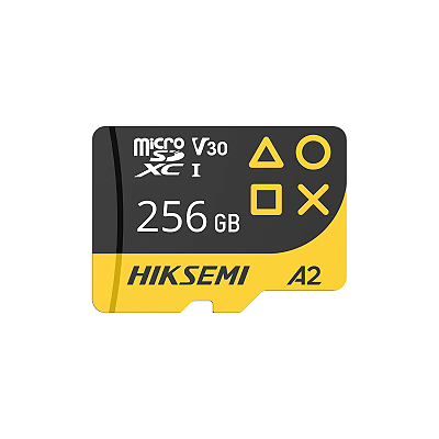 Cartão De Memória Micro SDXC 256GB V30 Hiksemi Future Leitura 200MB/s Escrita 150MB/s - HS-TF-G3 256G