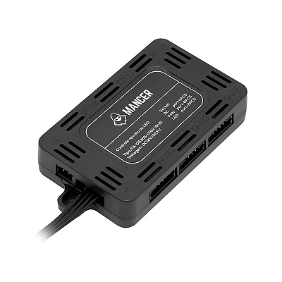 Controladora Mancer RGB Até 6 Fans 6 pinos Molex -  MCR-06