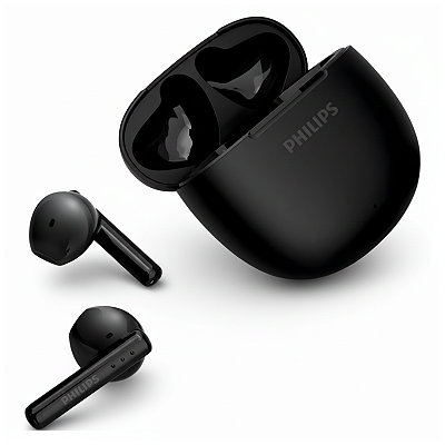 Fone De Ouvido Philips TAT1139 Bluetooth 5.4 Até 10M True Wireless Preto - TAT1139