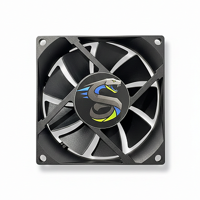 Cooler Fan Snaker Black 80mm 12v Preto - FC9225