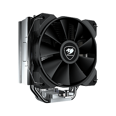 Air Cooler Cougar Forza 50 Essential 120mm 4 Heatipes Preto - CGR-FZAE50