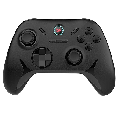 Controle Gamer Redragon Tophis G821 USB 2.4 GHz Analógicos e Gatilhos Hall Effect Preto - G821