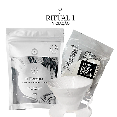 Kit Ritual 01 "Iniciação" | O Flautista 250g + V60