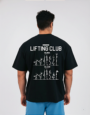 Camiseta Oversized - Lifting Club