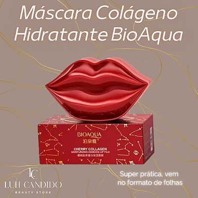 MÁSCARA DE COLÁGENO HIDRATANTE  BIOAQUA CHERRY