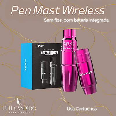 PEN MAST WIRELESS SEM FIOS ROSA