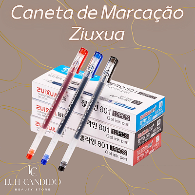 CANETA GEL ZUIXUA VERMELHA